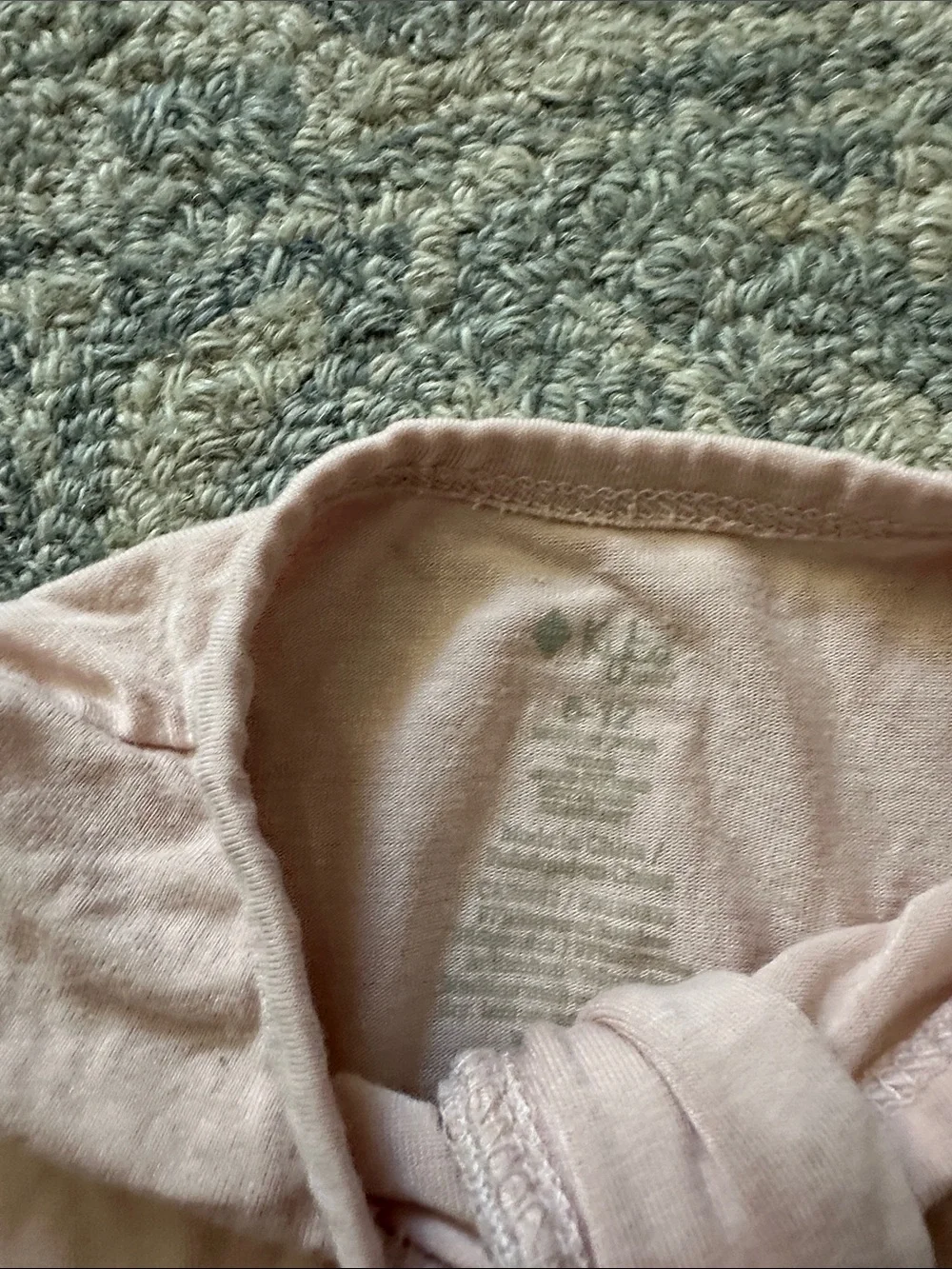 Kyte baby footie size 6-12 months pink